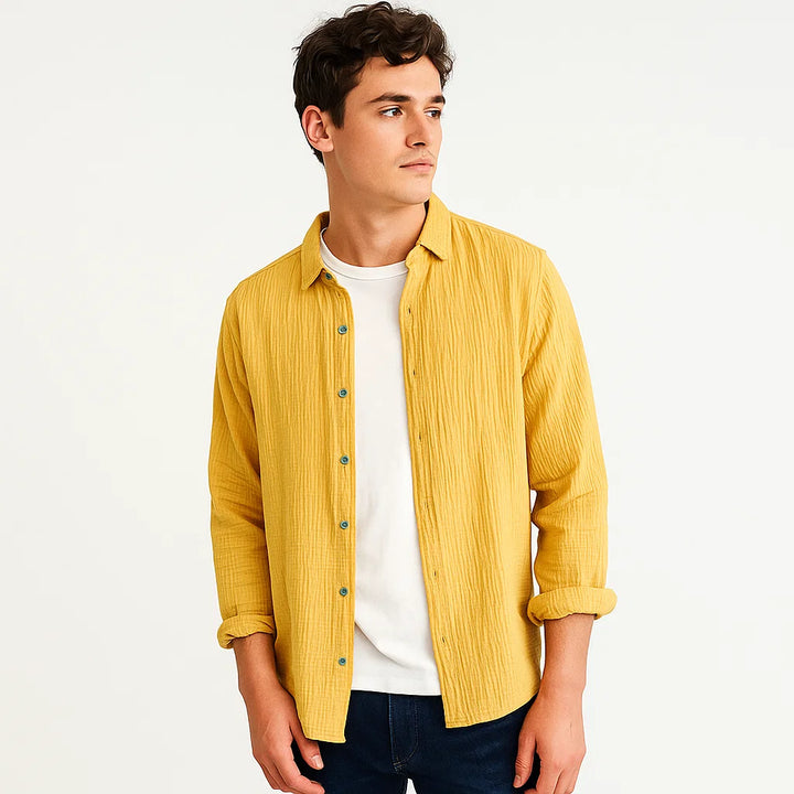 Men's Soft Casual Shirt | Long Sleeve