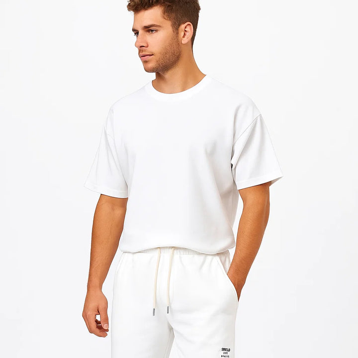 Casual Men's T-Shirt and Shorts Set | Summer