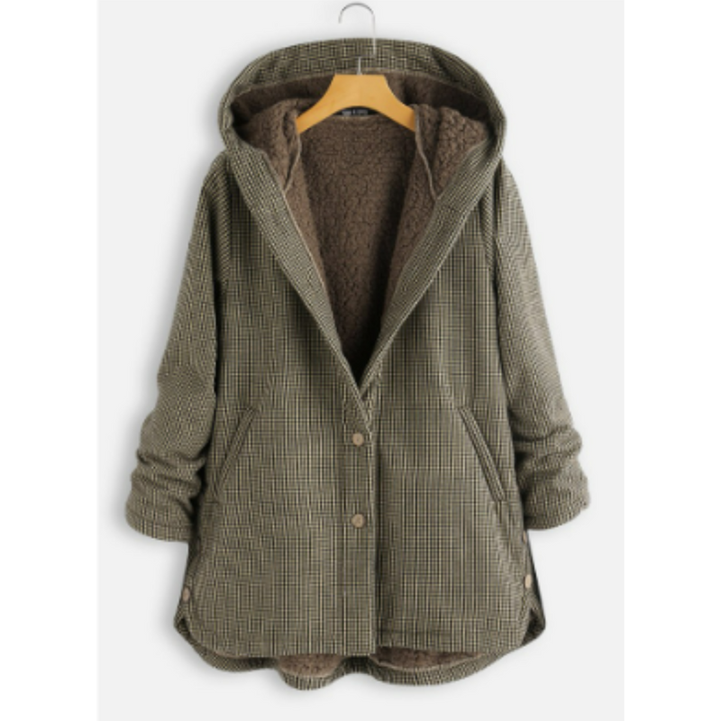 Eleganter Kapuzenpulli für Damen | Vlies