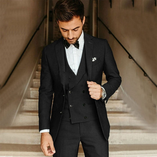 Dreiteilig Anzug-Set für Herren | Blazer, Weste und Hose