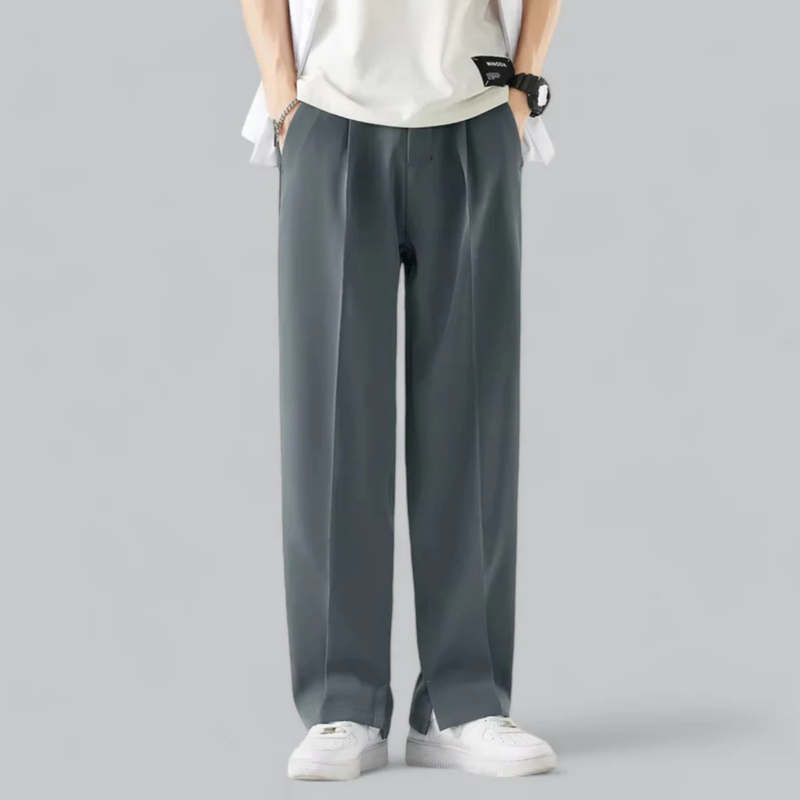 Herren Freizeithose mit weitem Bein | Lose Passform