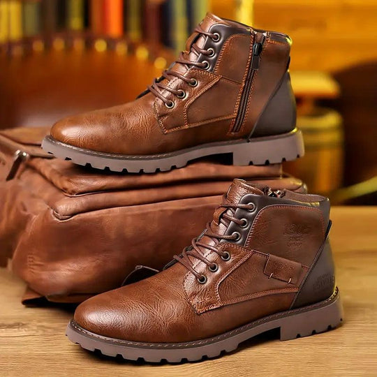 Herrenstiefel mit Reißverschluss | Klassisches Knöchelschuhwerk