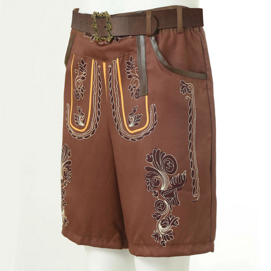 Bayerische Oktoberfest Kurze Hosen für Herren | Traditionelle Tracht