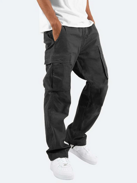 Herren Cargo Hose mit Mehreren Taschen | Streetwear Hose