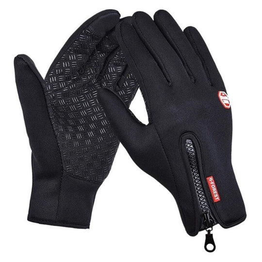 Winterhandschuhe für Herren und Damen mit Reißverschluss