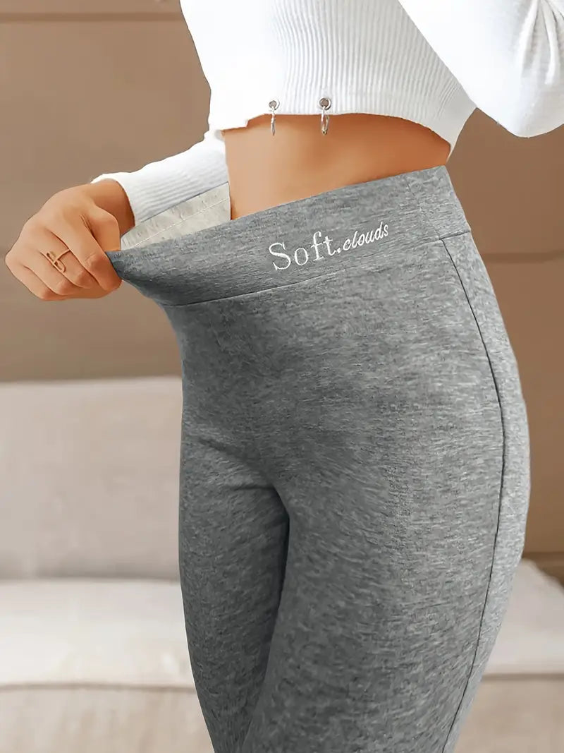 Damen Leggings Winter | Knöchellang mit Weichem Innenfutter