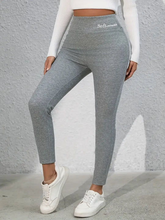 Damen Leggings Winter | Knöchellang mit Weichem Innenfutter