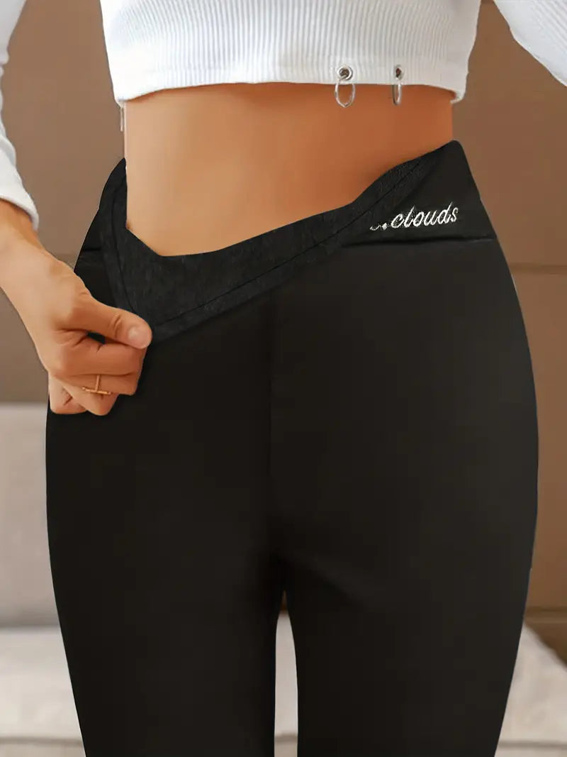 Damen Leggings Winter | Knöchellang mit Weichem Innenfutter