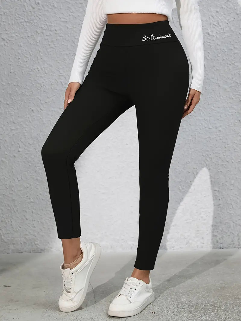 Damen Leggings Winter | Knöchellang mit Weichem Innenfutter