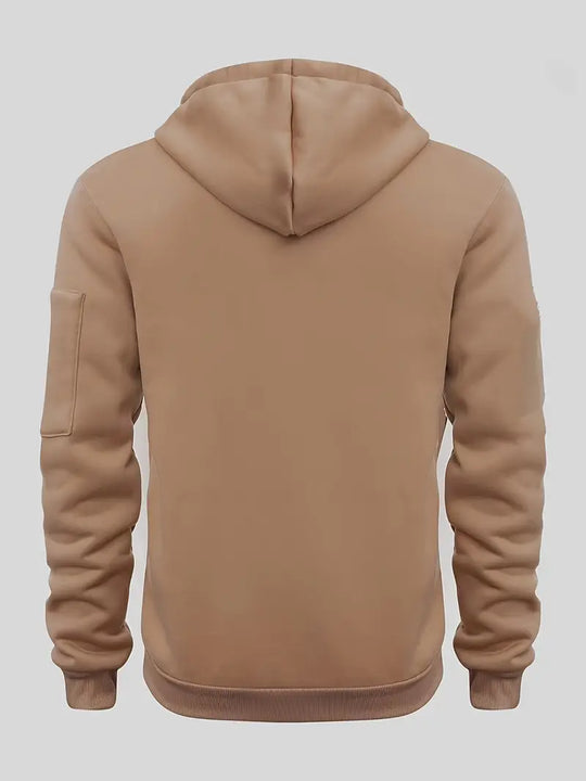 Pullover Hoodie für Herren | Kapuzenpullover mit Reißverschlüssen