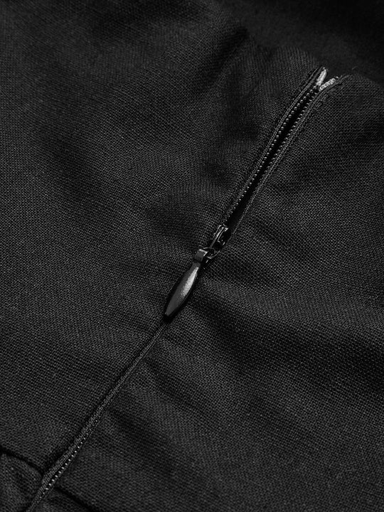 Damen A-Linien Kleid | Maxi
