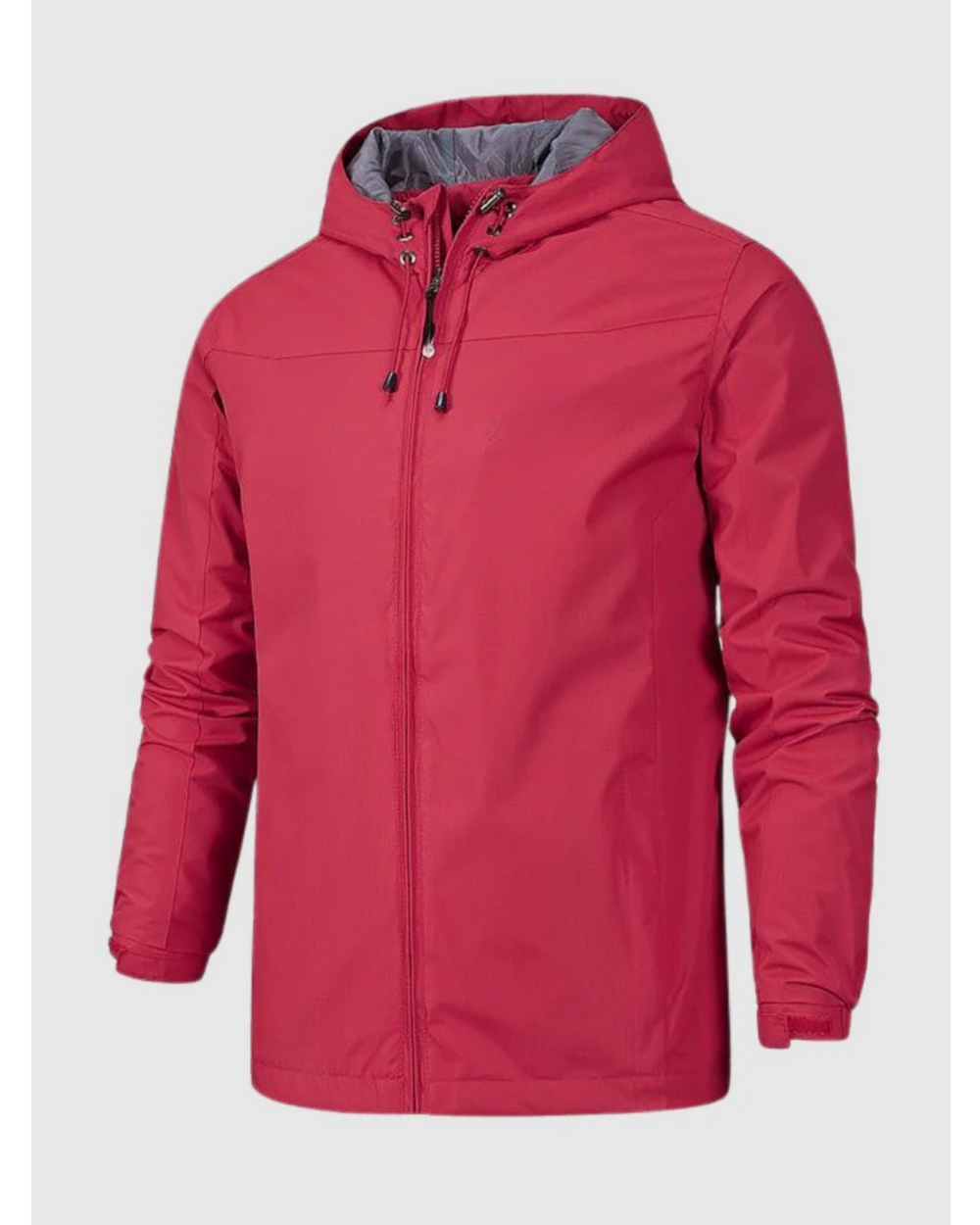 Herren Kapuzenjacke | Lässige Reißverschlussjacke für Herbst und Winter