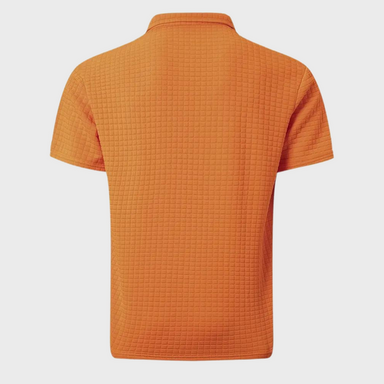 Sommer-Polohemd für Herren | Texturiert