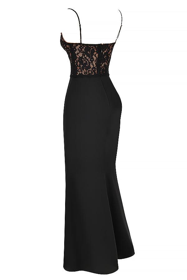 Damen Korsettkleid | Maxi