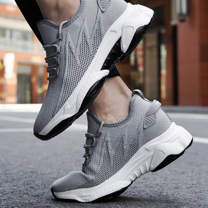 Męskie buty sportowe na podwyższonej podeszwie | casual