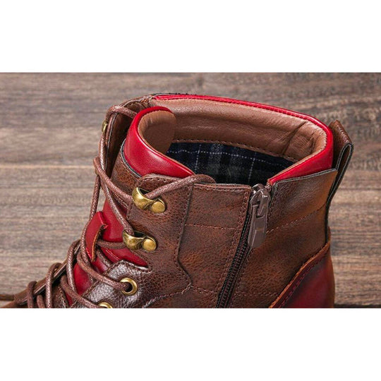 Herren Schnürstiefeletten | Weinlese