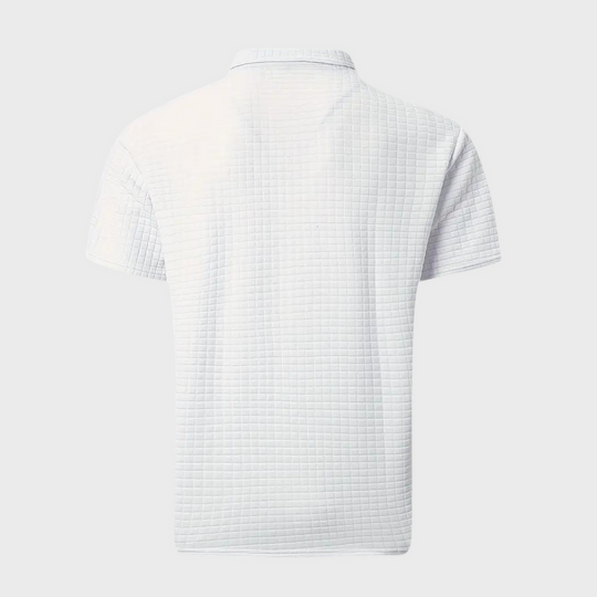 Sommer-Polohemd für Herren | Texturiert