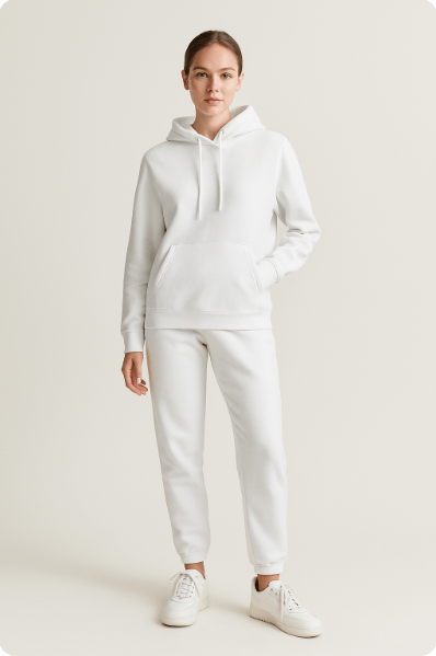 Unisex Trainingsanzug | Hoodie mit Tasche und Jogginghose