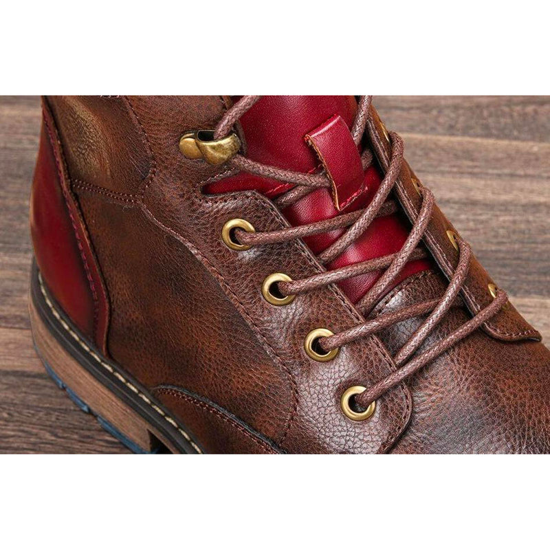Herren Schnürstiefeletten | Weinlese