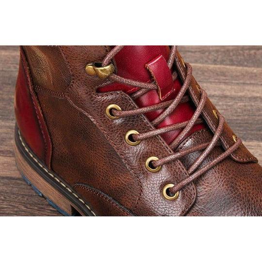 Herren Schnürstiefeletten | Weinlese