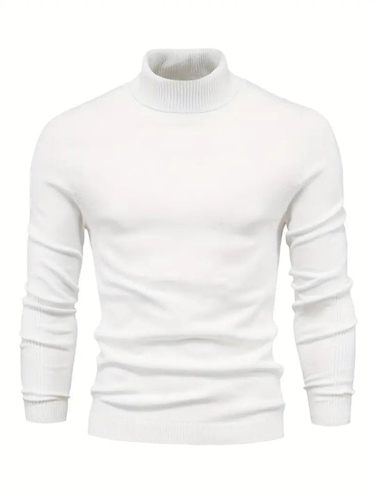 Herren-Rollkragenpullover | Schlanke Passform