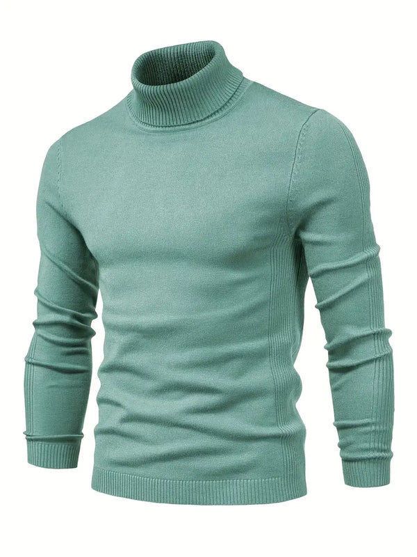 Herren-Rollkragenpullover | Schlanke Passform