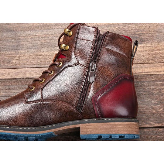 Herren Schnürstiefeletten | Weinlese
