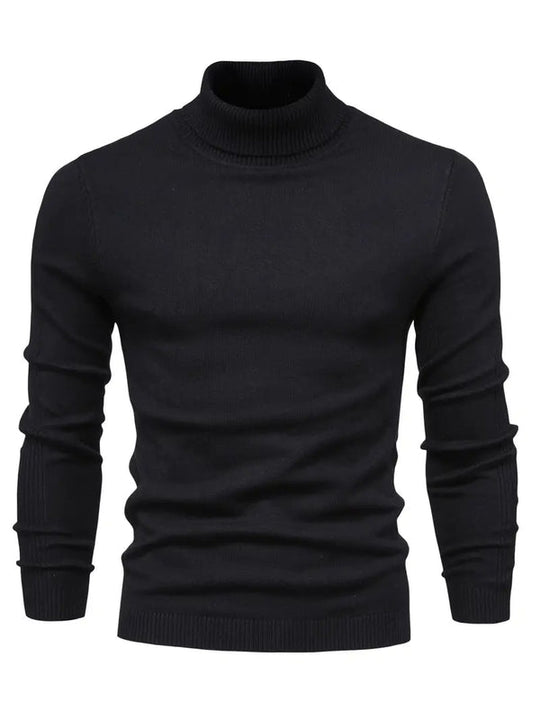 Herren-Rollkragenpullover | Schlanke Passform