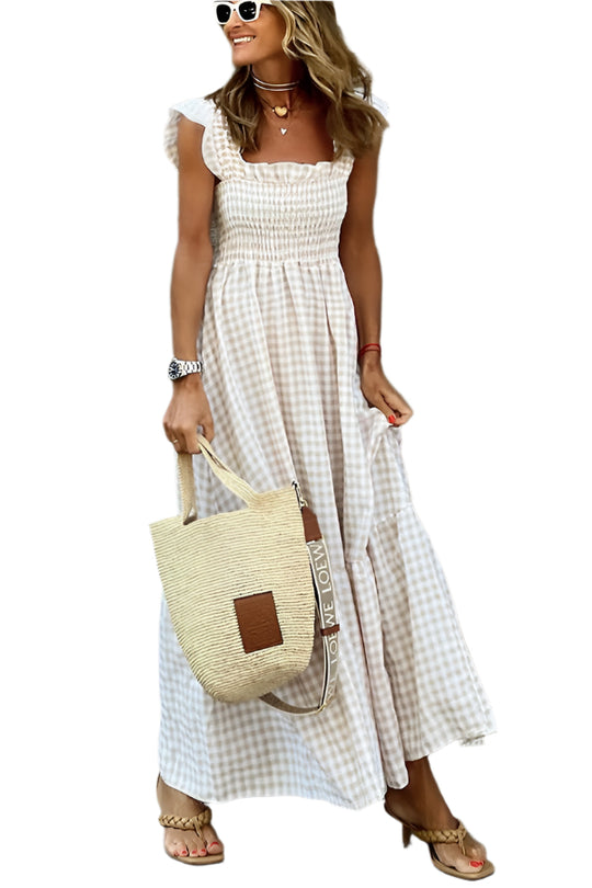 Langes Sommerkleid für Frauen | Midi