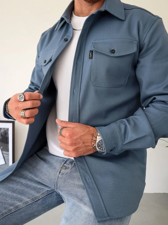 Herren Frühjahr/Herbst Hemd | Langarm