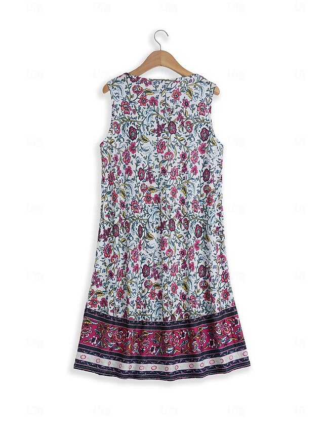Ärmelloses Damenkleid | Mini