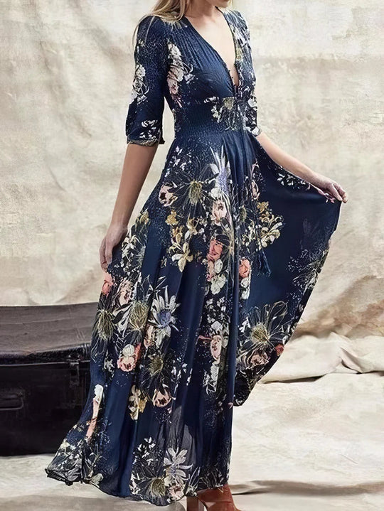 Etagenkleid für Damen | Maxi