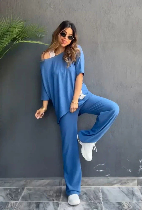 Damen Lounge-Outfit-Set | Zweiteilig