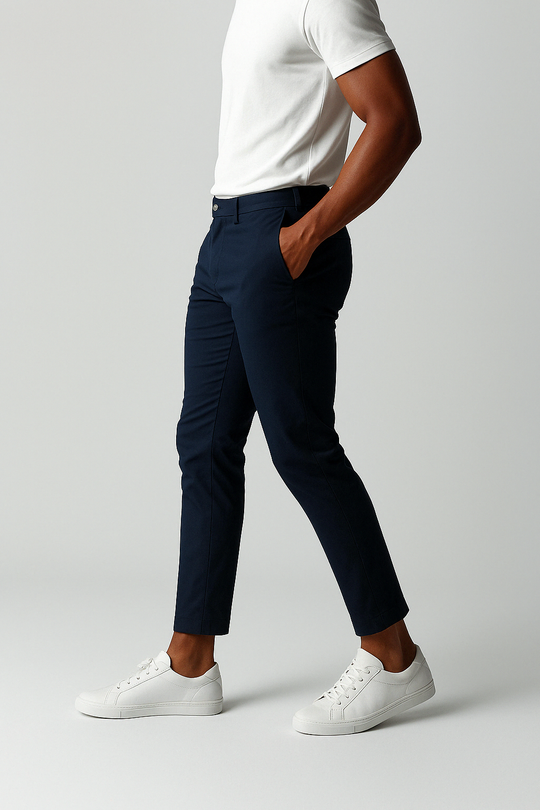 Dehnbare Chino-Hose für Männer | Schlanke Passform