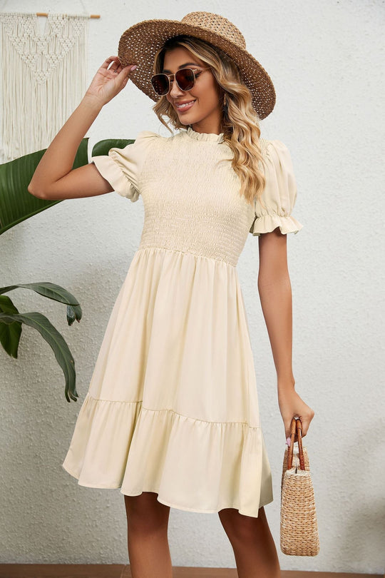 Leichtes Sommerkleid für Damen | Midi