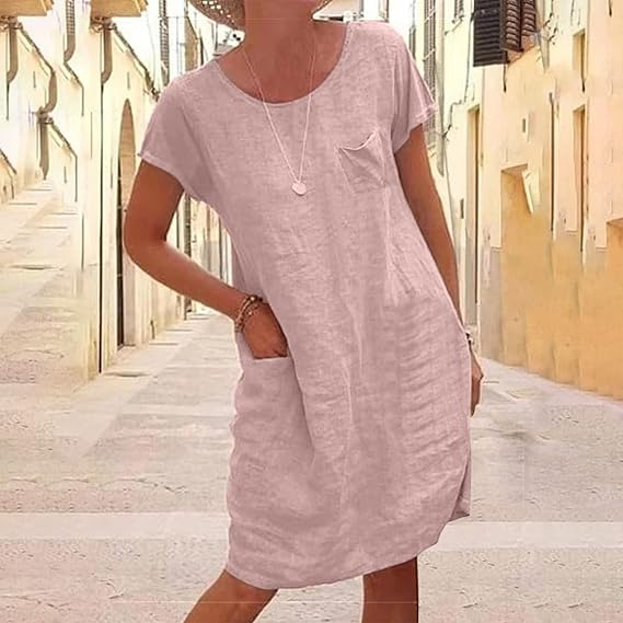Luftiges Kleid für Damen | Midi