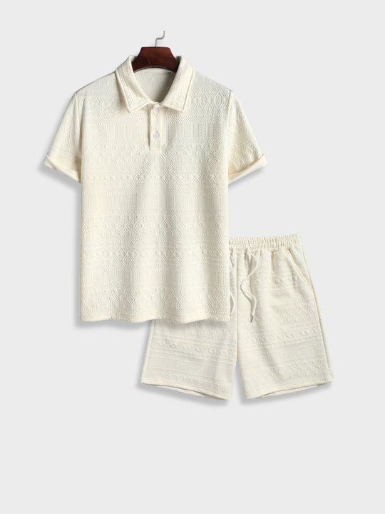 Klassisches Sommer-Set für Männer | Jacquard