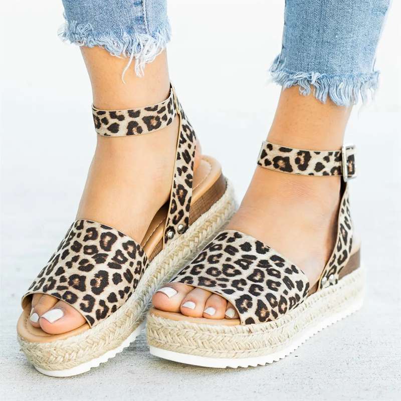 Sandalen für Damen | Plattform Keilabsatz