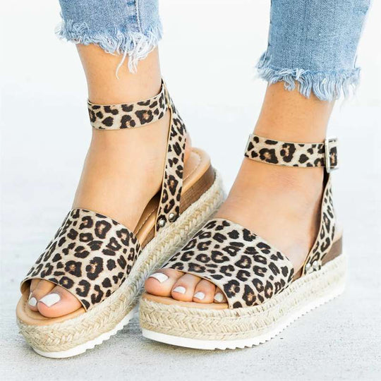 Sandalen für Damen | Plattform Keilabsatz