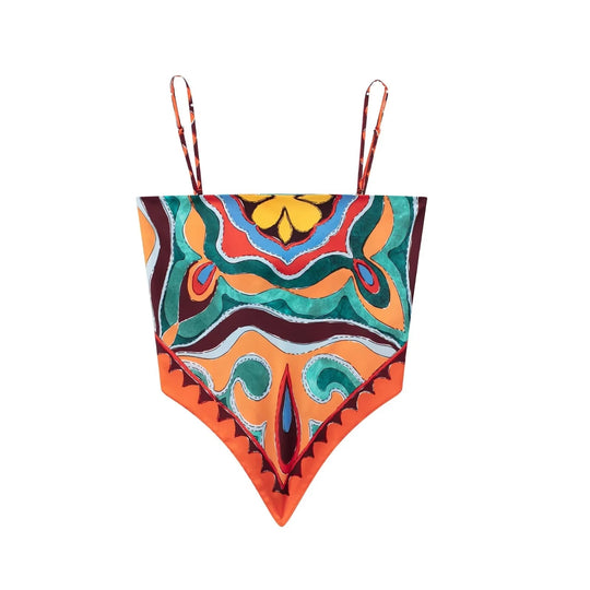 Damen Bandeau-Top-Outfit Satz | Zweiteilig
