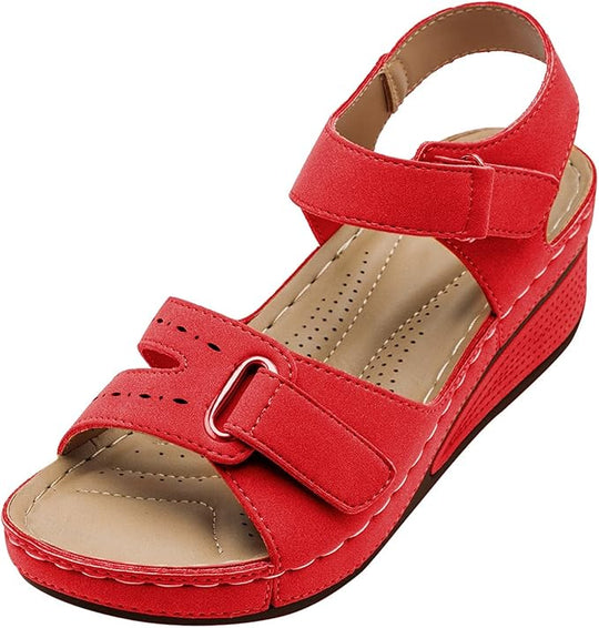 Hochhackige Sandalen für Damen | Verstellbare Riemen
