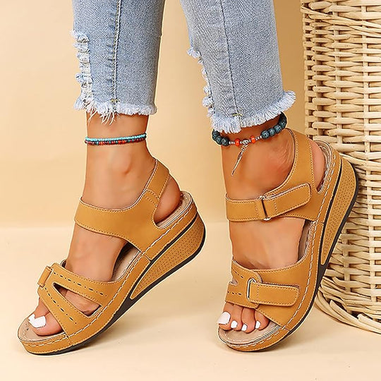 Hochhackige Sandalen für Damen | Verstellbare Riemen