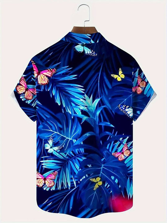 Hawaii-Hemd für Männer | Kurzarm