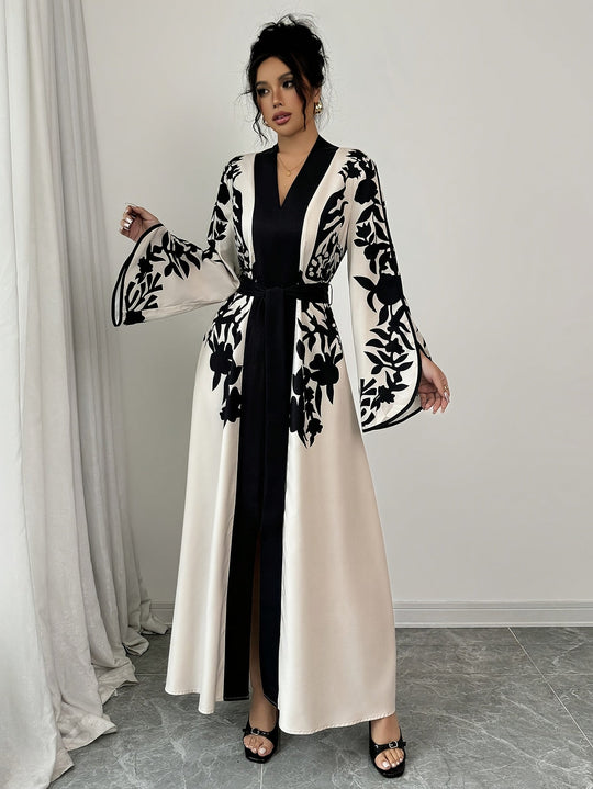 Florales Kleid für Damen | Maxi