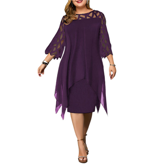 Midikleid für Damen | Mehr Größe