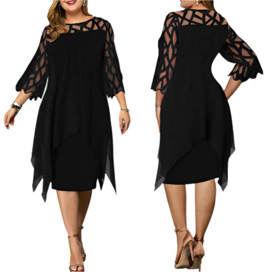 Midikleid für Damen | Mehr Größe