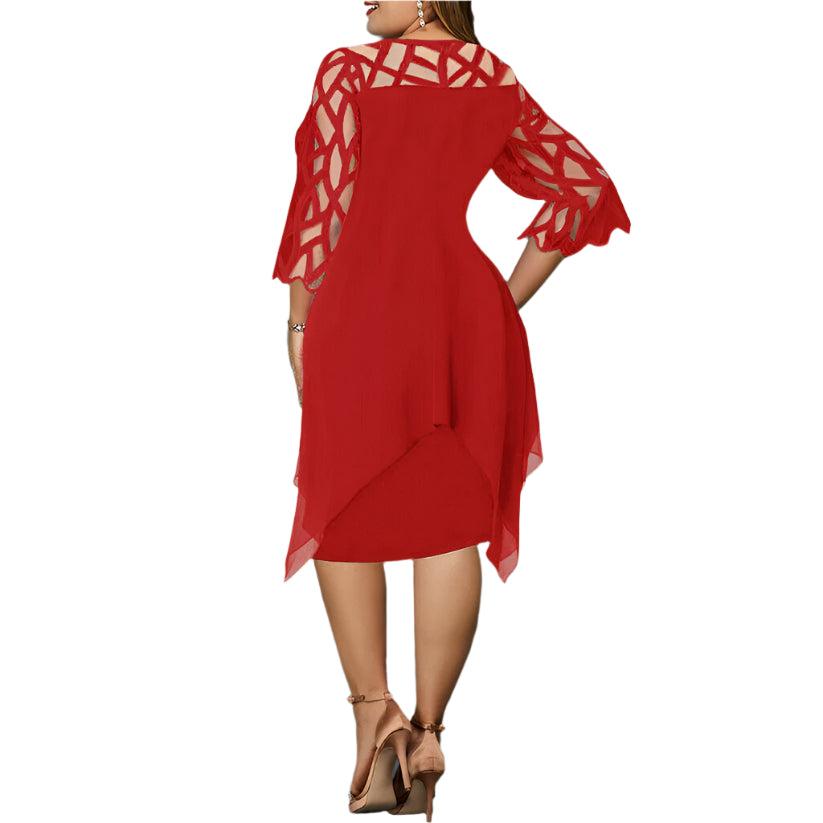 Midikleid für Damen | Mehr Größe