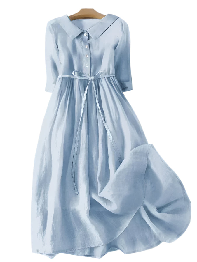 Damen Sommer-Mischkleid | Midi