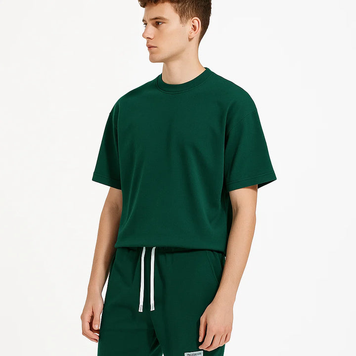 Casual Men's T-Shirt and Shorts Set | Summer