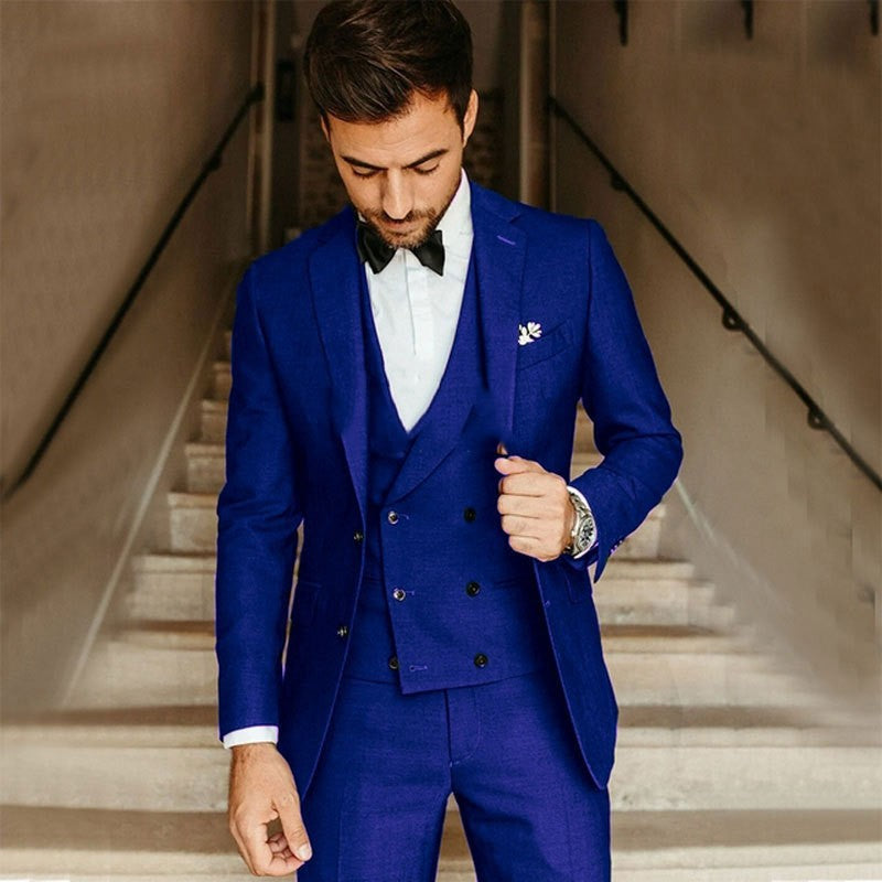 Dreiteilig Anzug-Set für Herren | Blazer, Weste und Hose